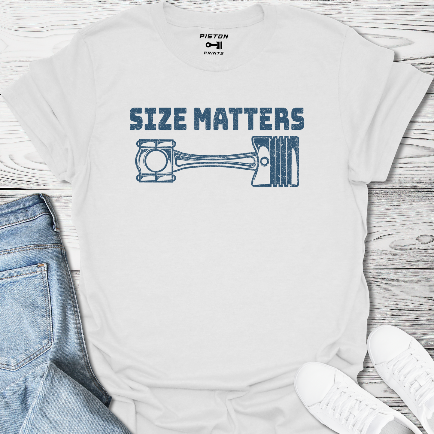 Size Matters (Piston) - T-Shirt