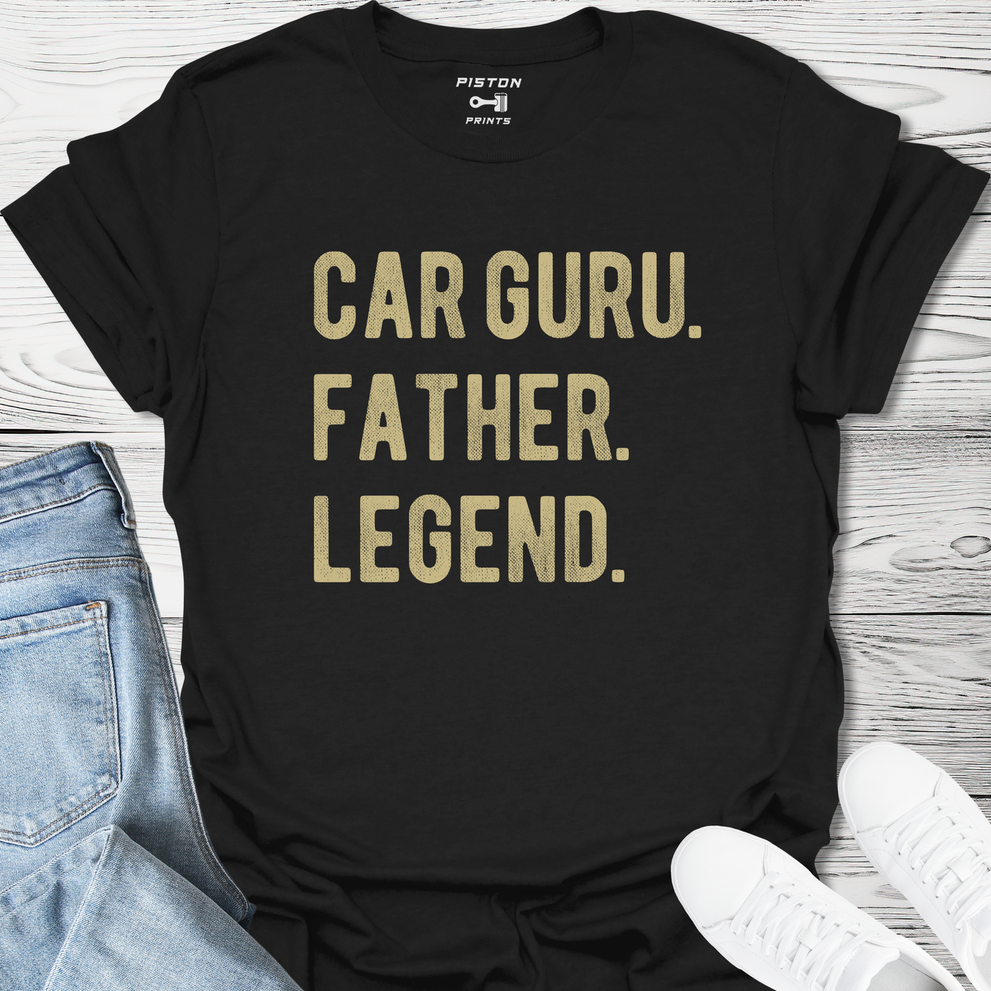 Car Guru, Father, Legend - T-Shirt