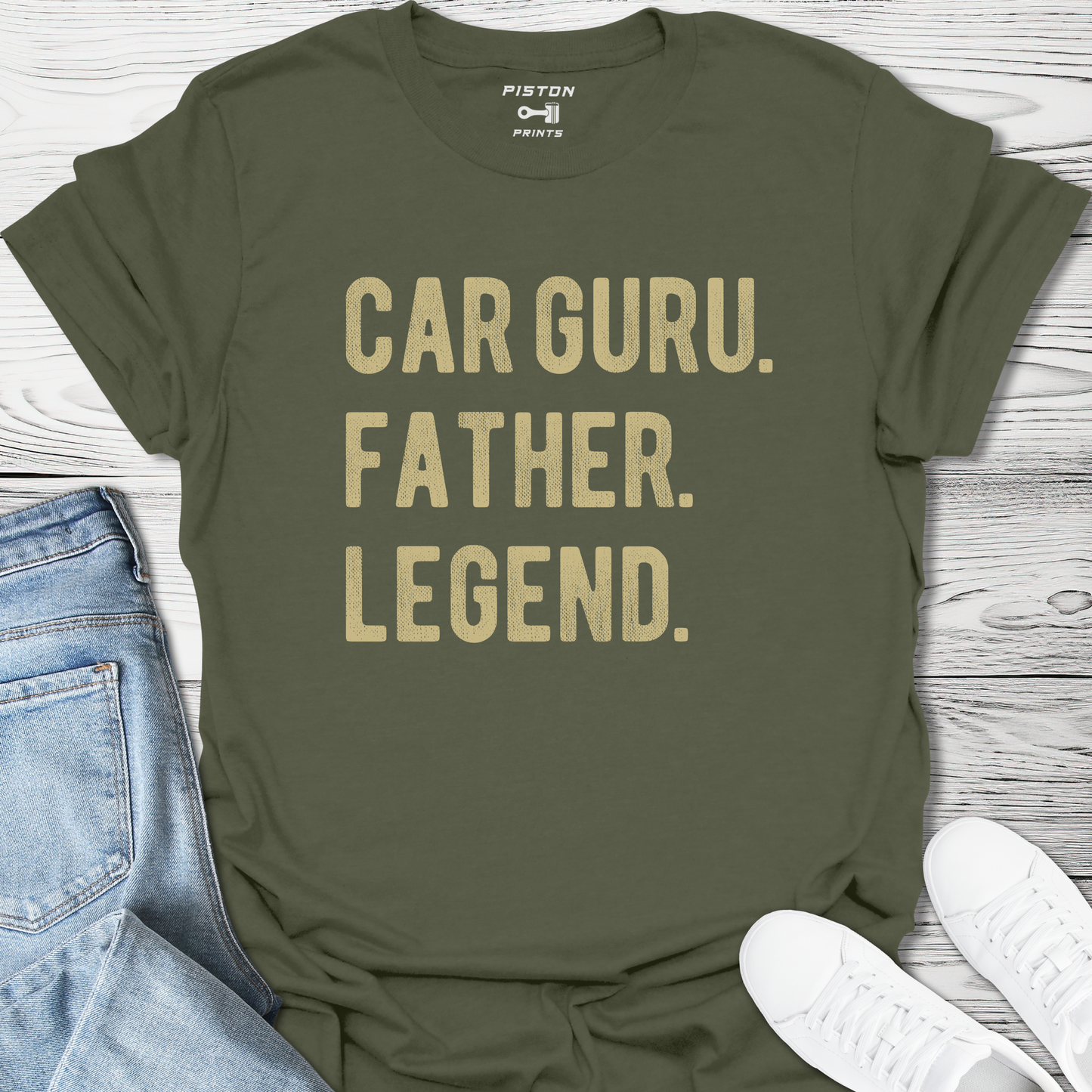 Car Guru, Father, Legend - T-Shirt
