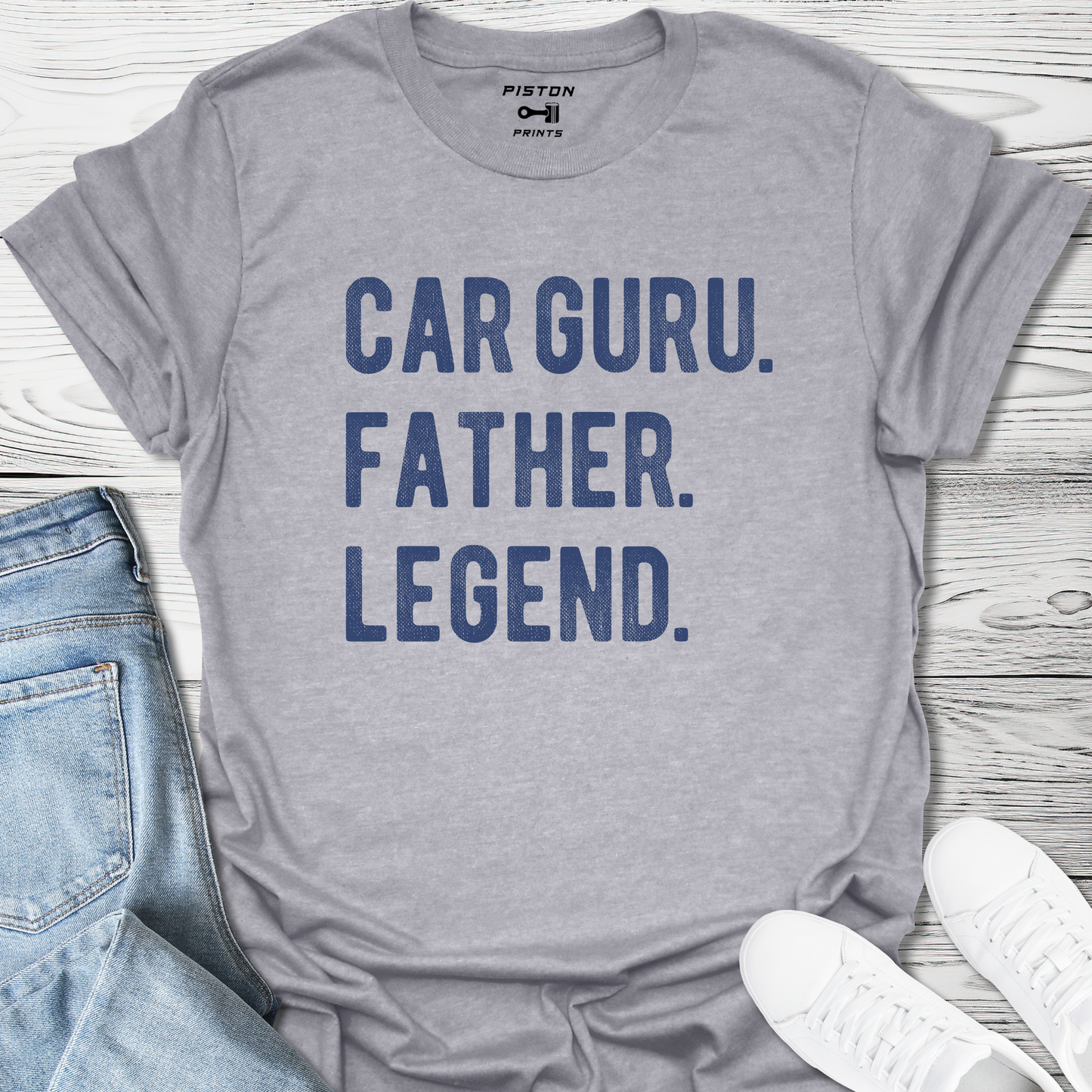Car Guru, Father, Legend - T-Shirt