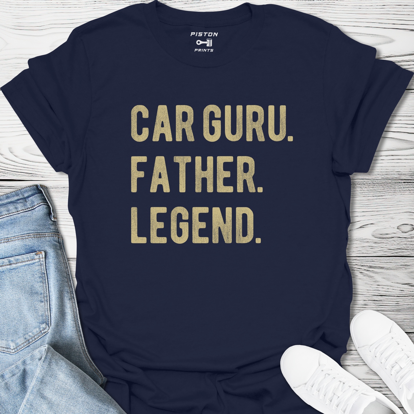 Car Guru, Father, Legend - T-Shirt