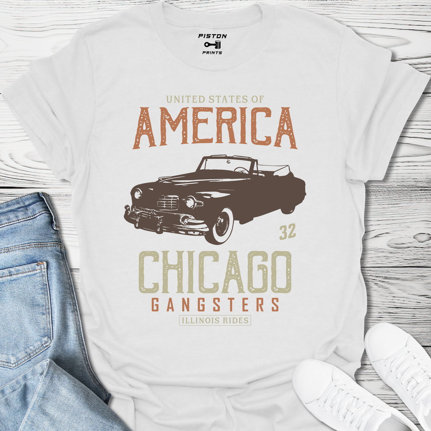 Chicago Gangsters - tshirt