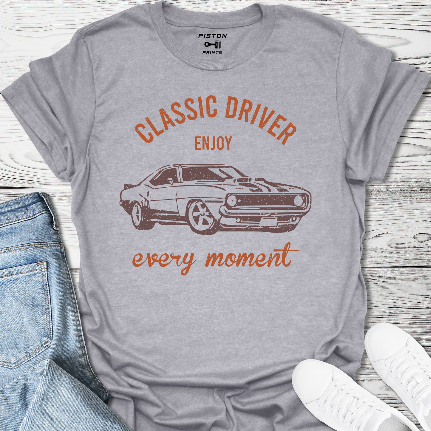 Classic Driver Enjoy Every Moment - T-Shirt