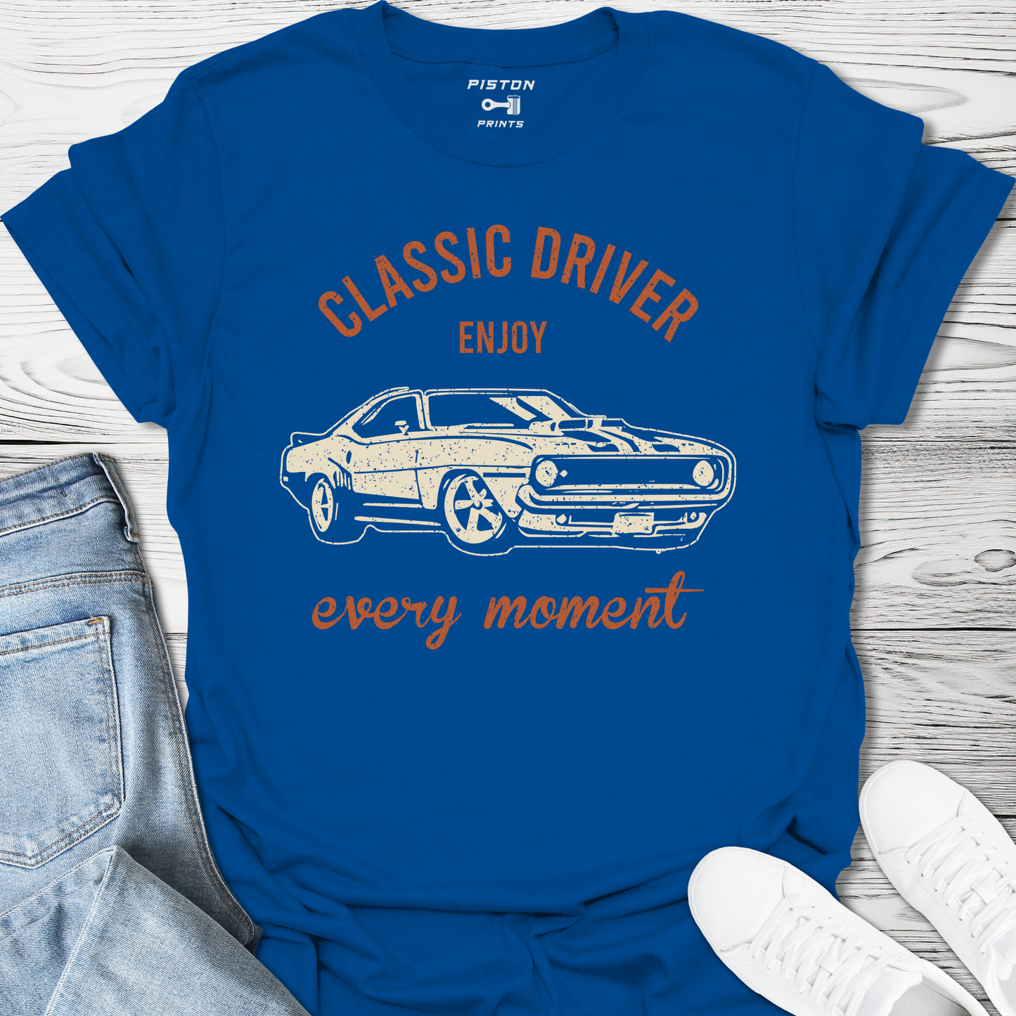 Classic Driver Enjoy Every Moment - T-Shirt
