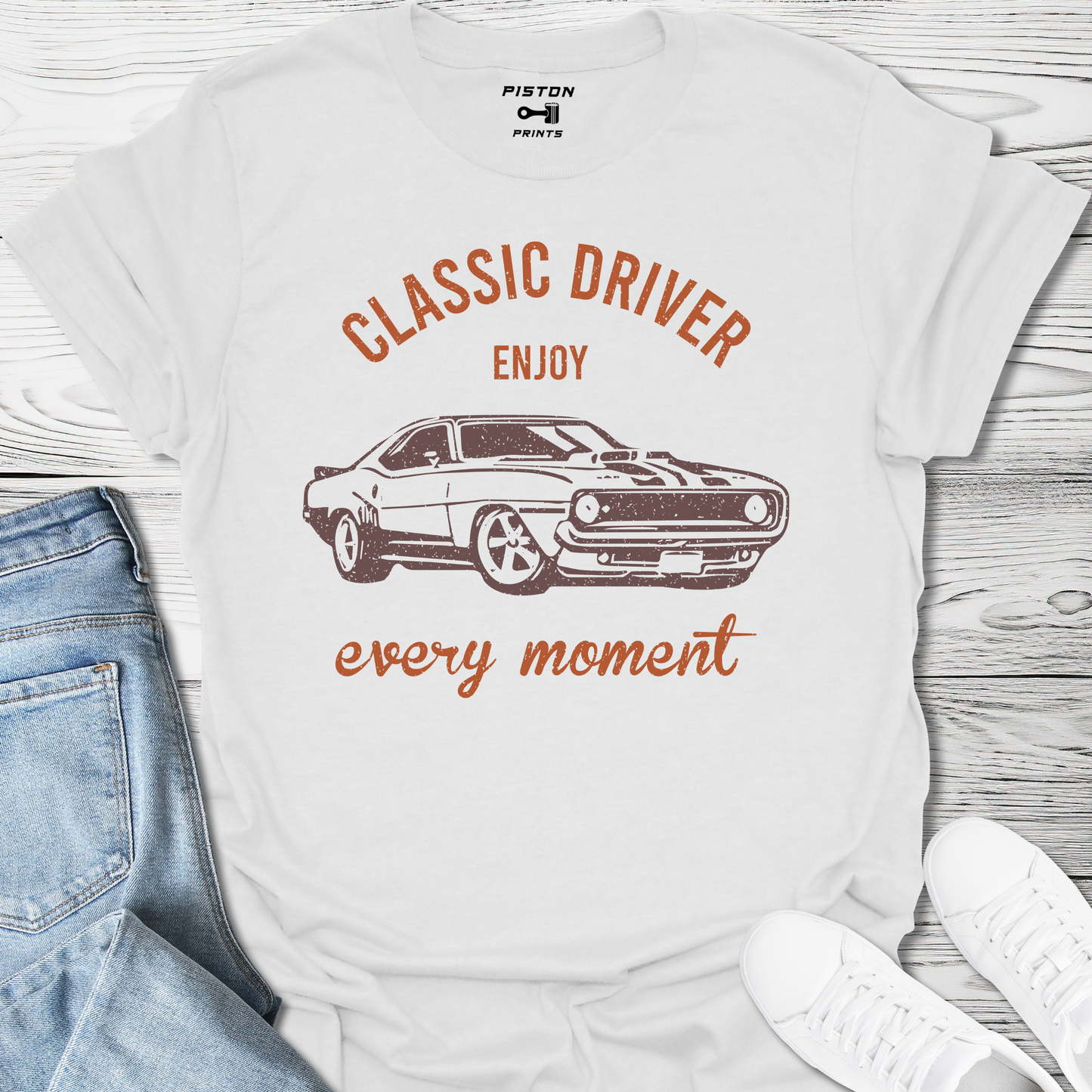 Classic Driver Enjoy Every Moment - T-Shirt