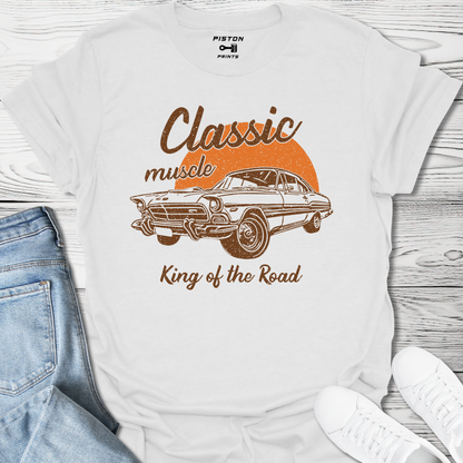 Classic Muscle King of the Road- T-Shirt