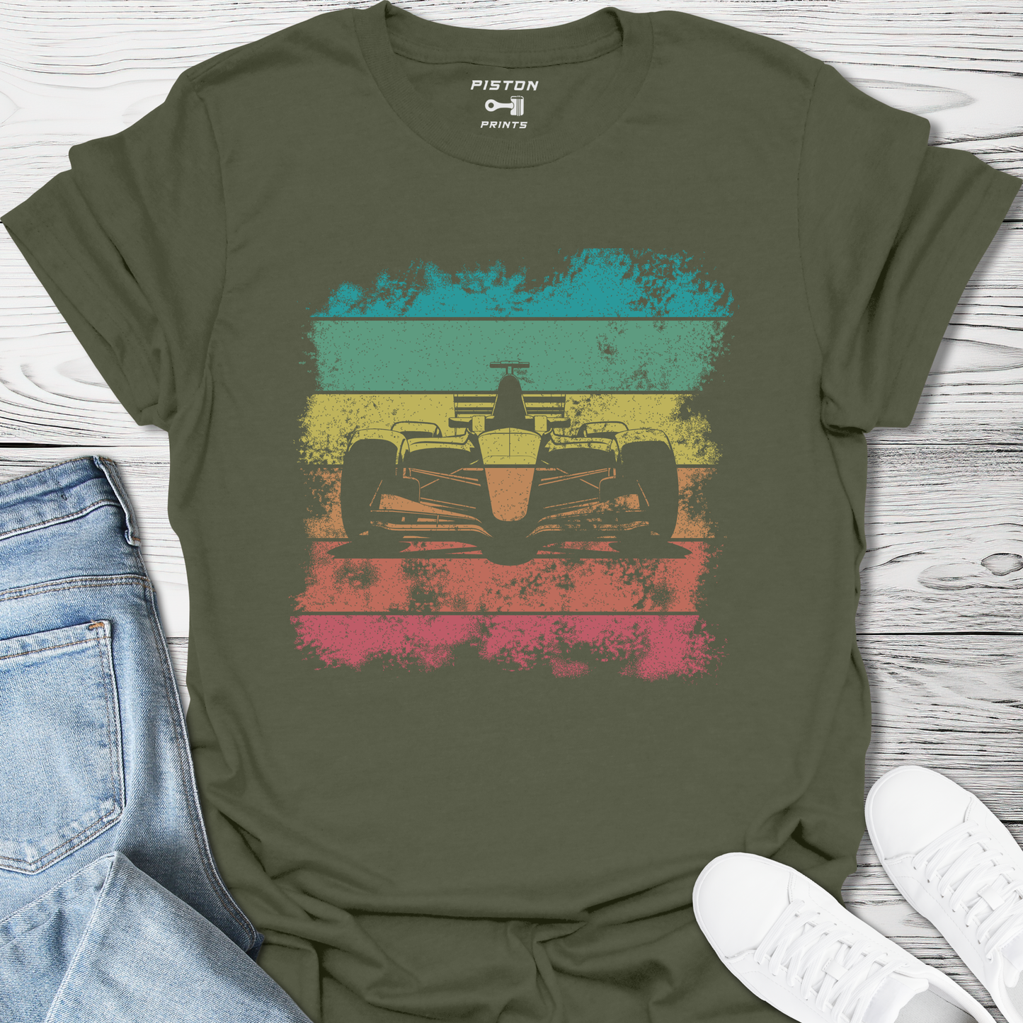 Racecar Indicar F1 - T-Shirt